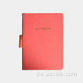 A5 Notebook Travel Leder -Leder -Kundendruck mit Stifthalter